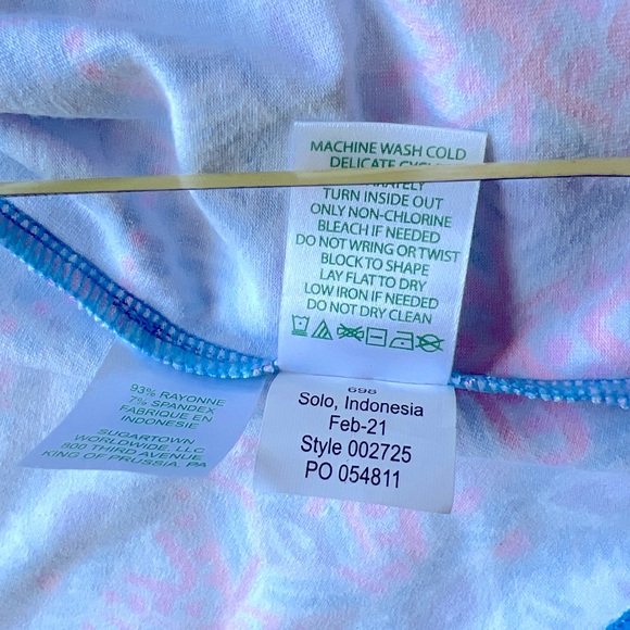 Lilly Pulitzer Sophiletta UPF 50+ Short Sleeve Dress Boatylicious XL - Picture 12 of 13